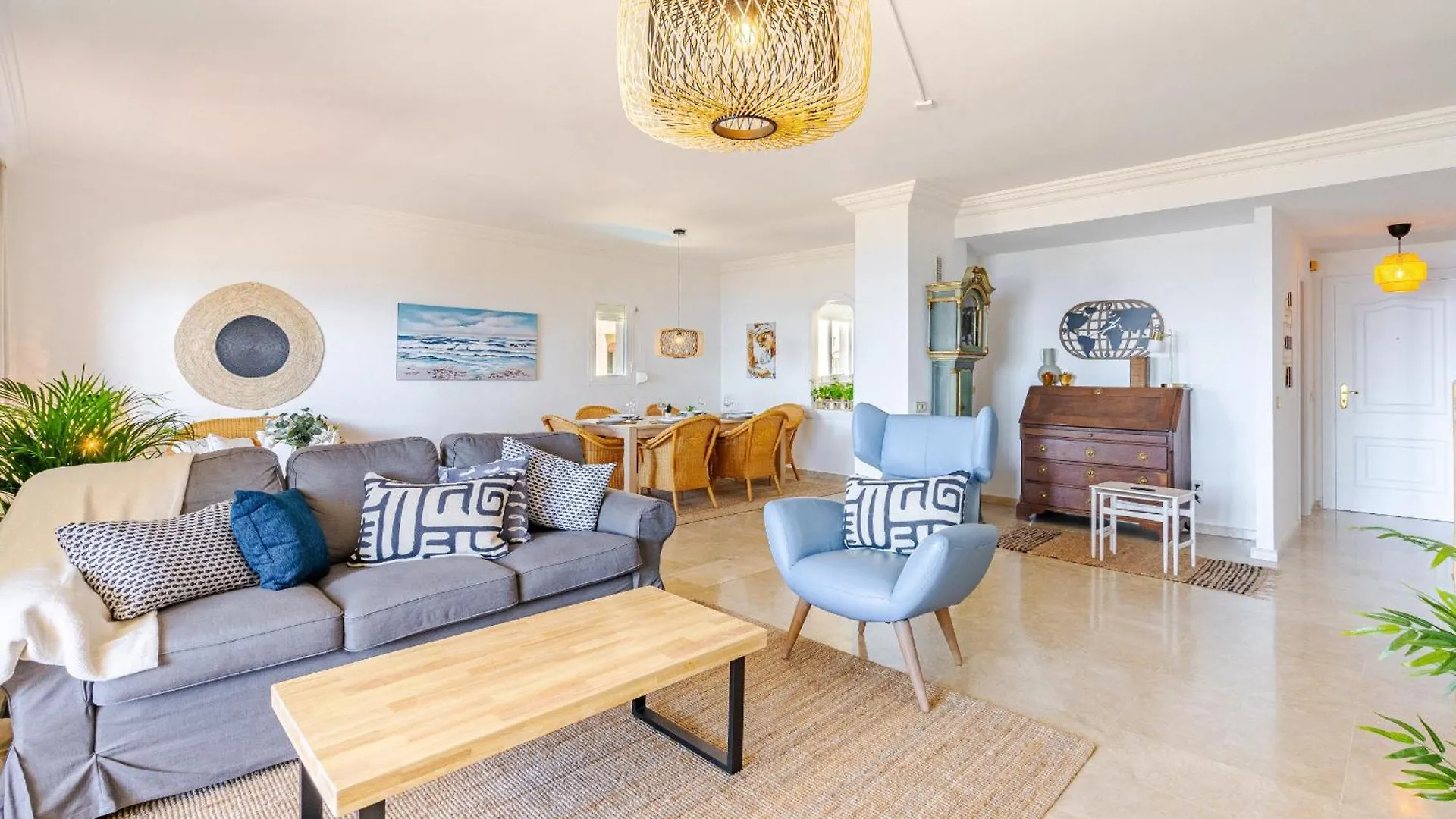 Apartment 39 Front Row Panoramic Sea View Estepona Spain